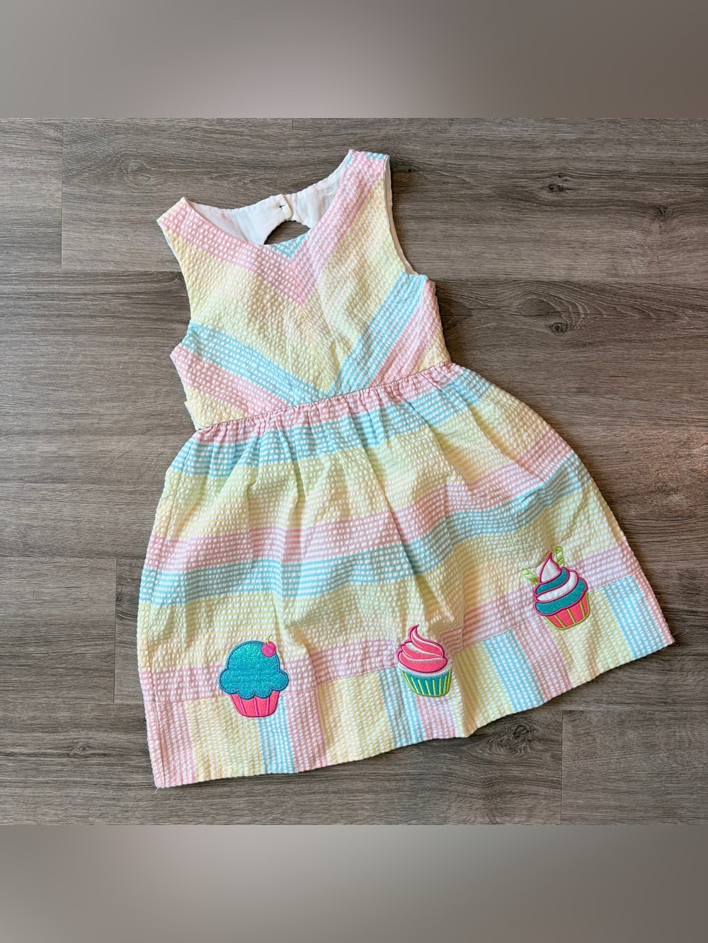 Emily Rose little girls pastel cupcake dress